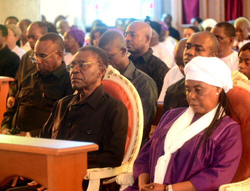 Obiang Nguema se despide de su nieta en un funeral: “tu vida fue una bendición tu recuerdo un tesoro que siempre prevalecerá».