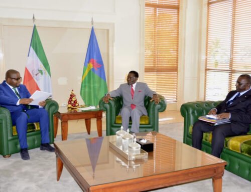 Audiencia del Jefe de Estado con el enviado de S.E. Feliz Antoine Tshisekedi